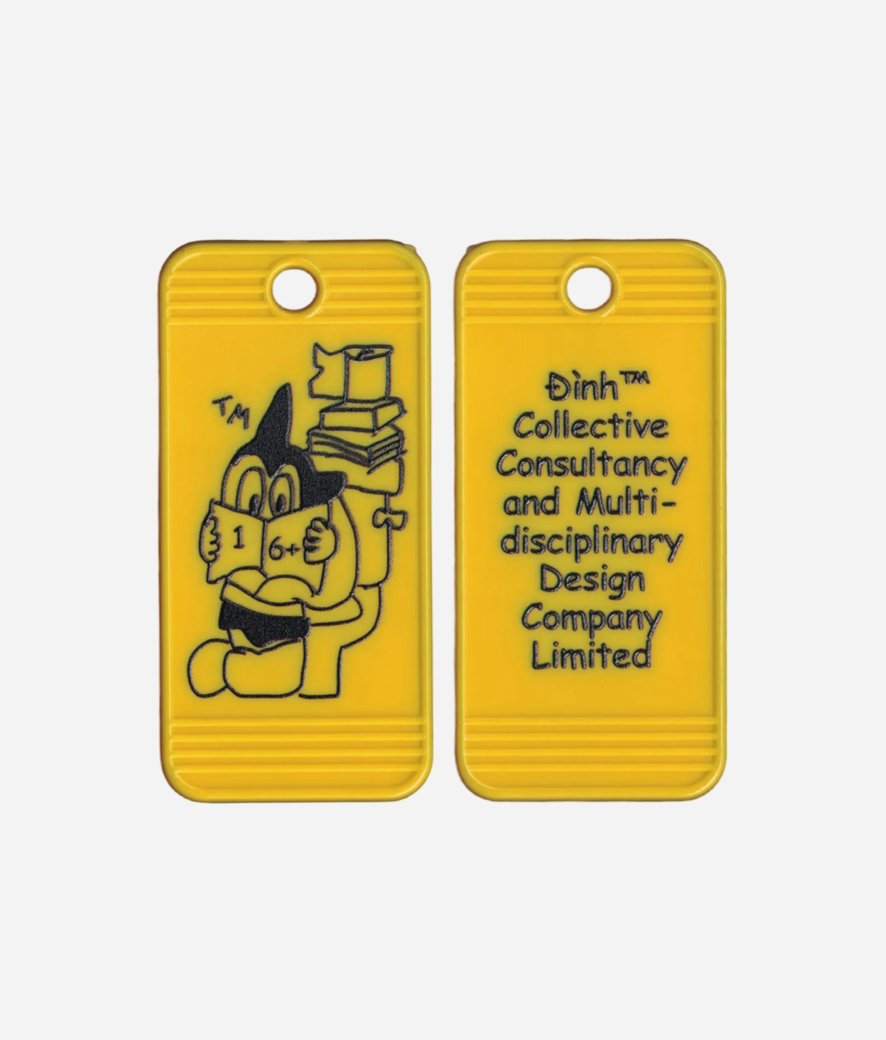 Cấm Đọc Bậy Hotel Keychain