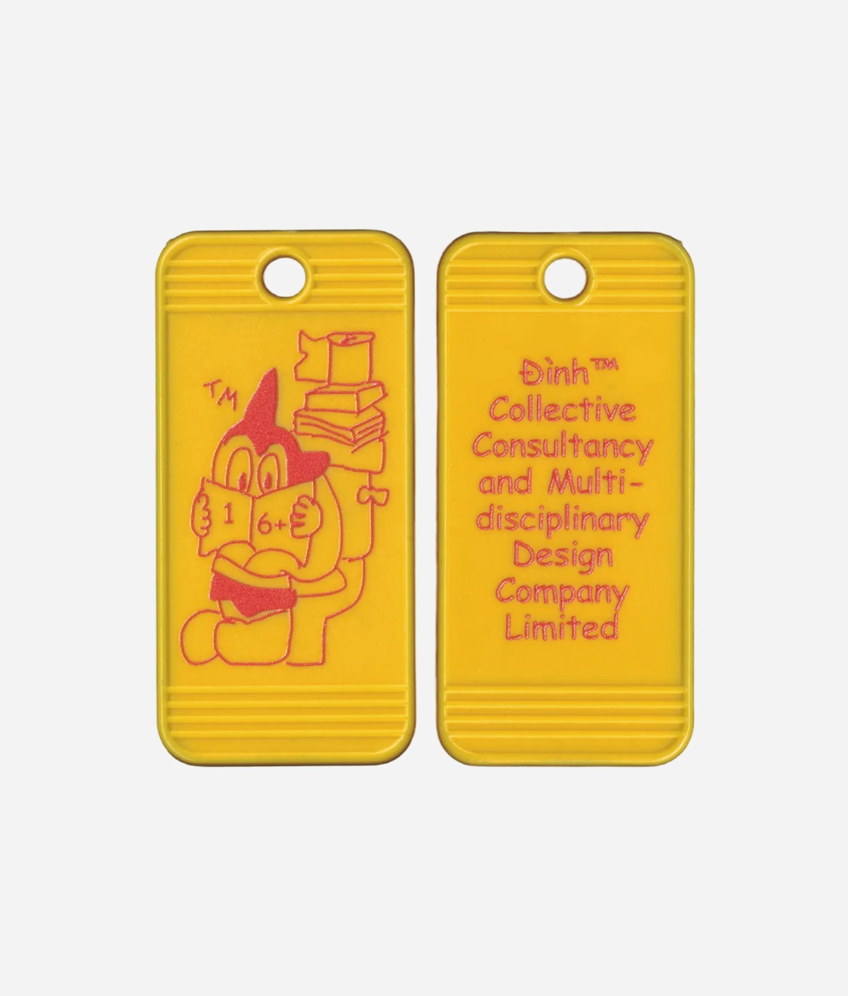 Cấm Đọc Bậy Hotel Keychain