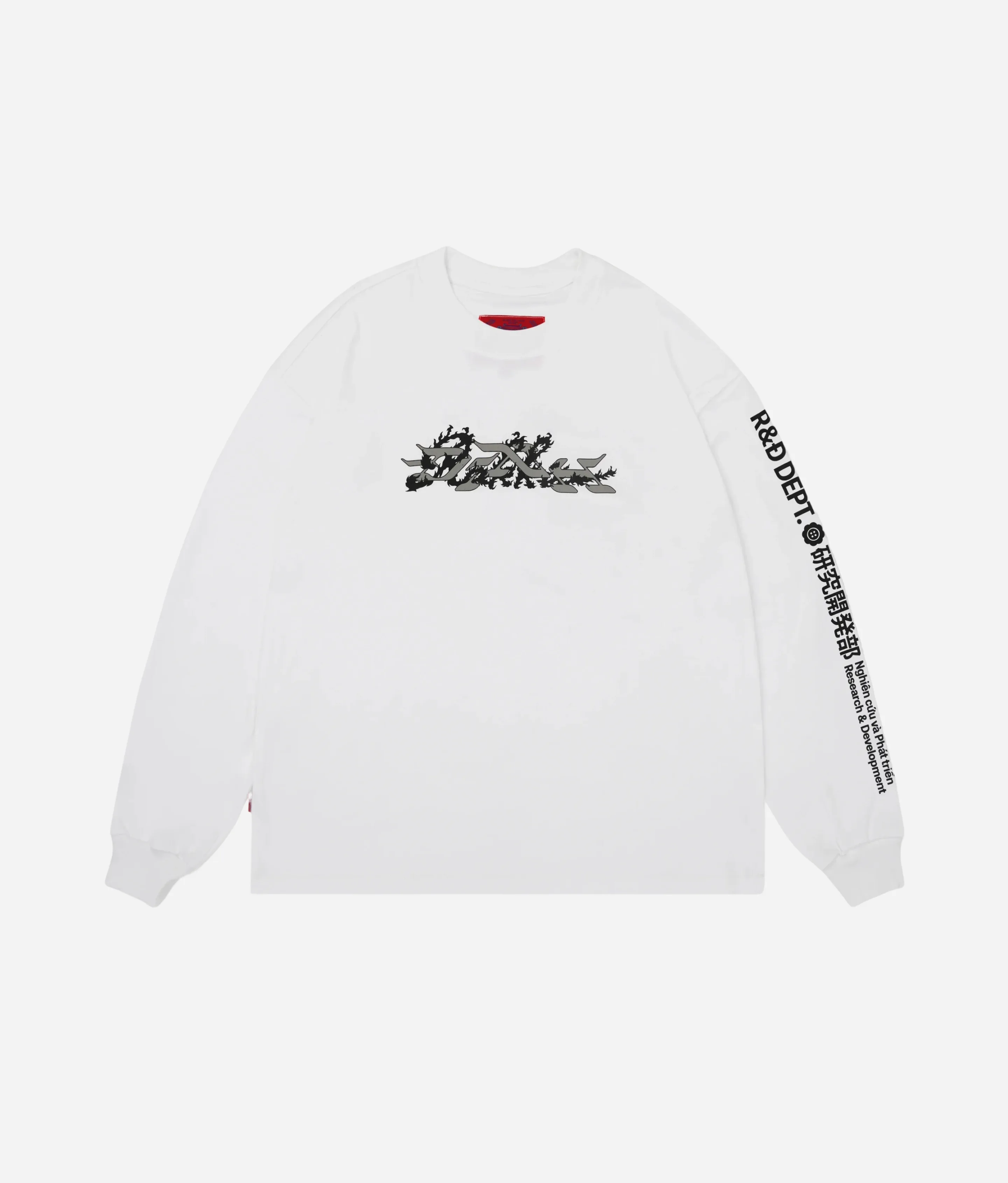 NAGA-TEE Longsleeve White