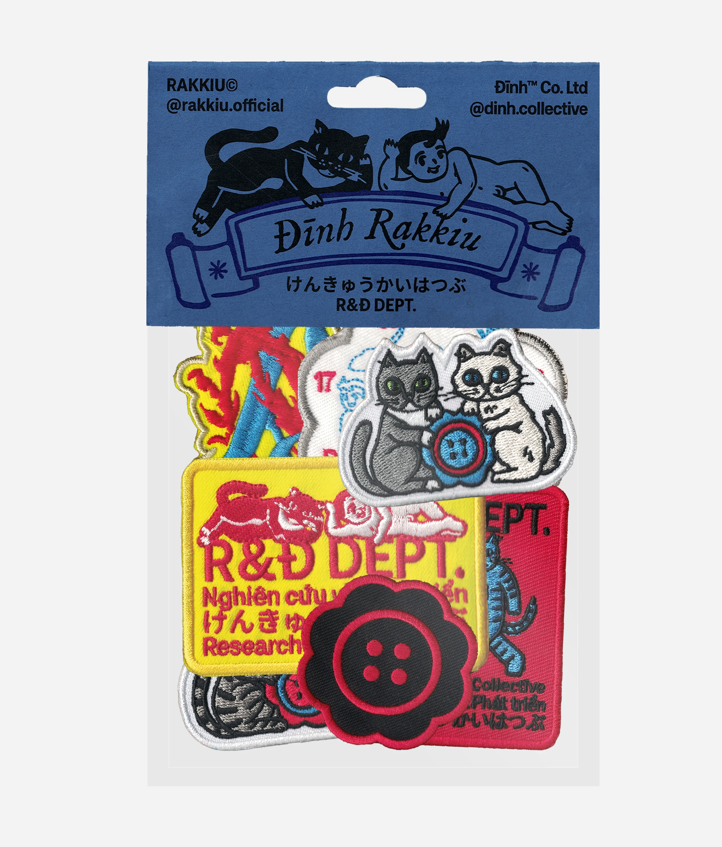 PATCHI-PATCHI Embroidered Patches Set