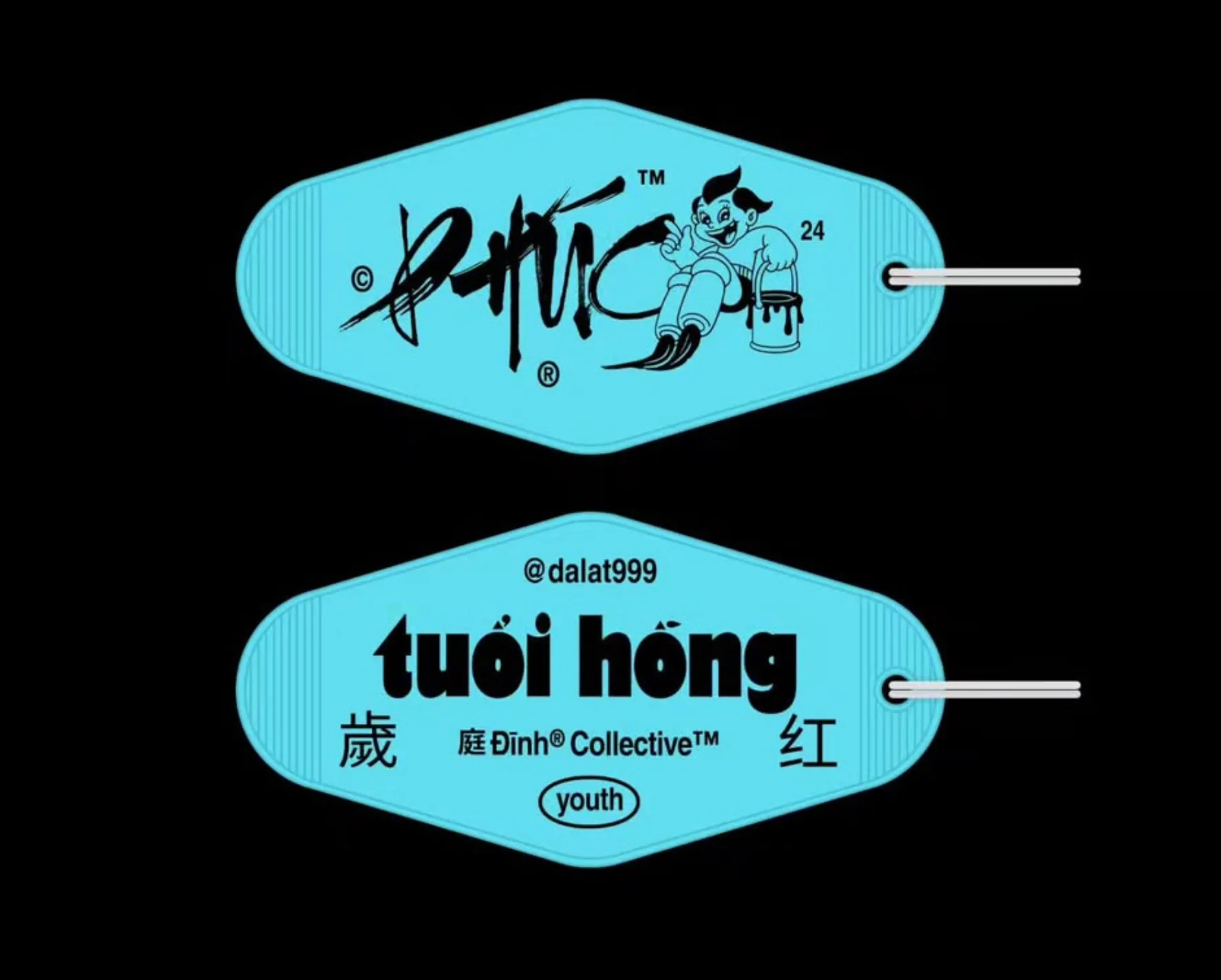 Tuổi Hồng Hotel Keychain